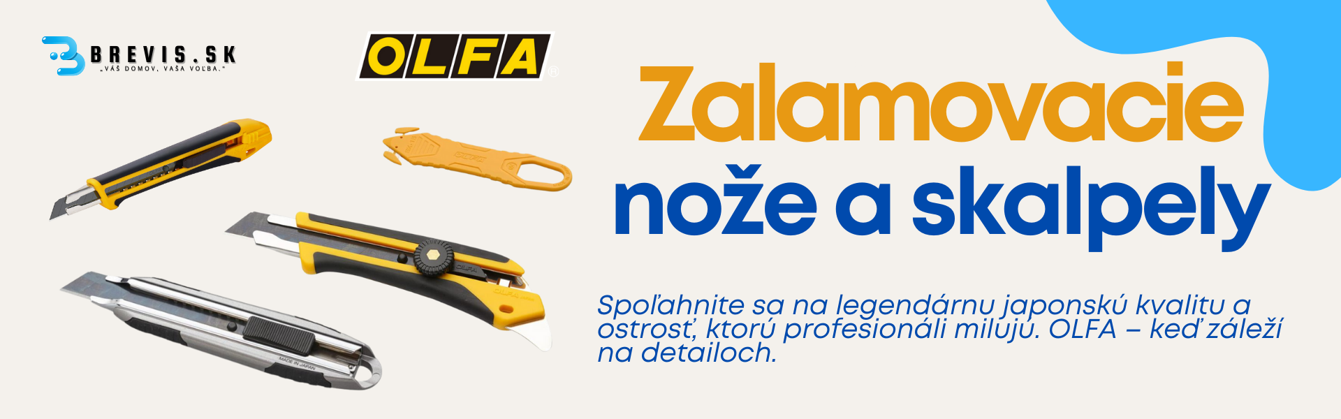 Japonské nože Olfa