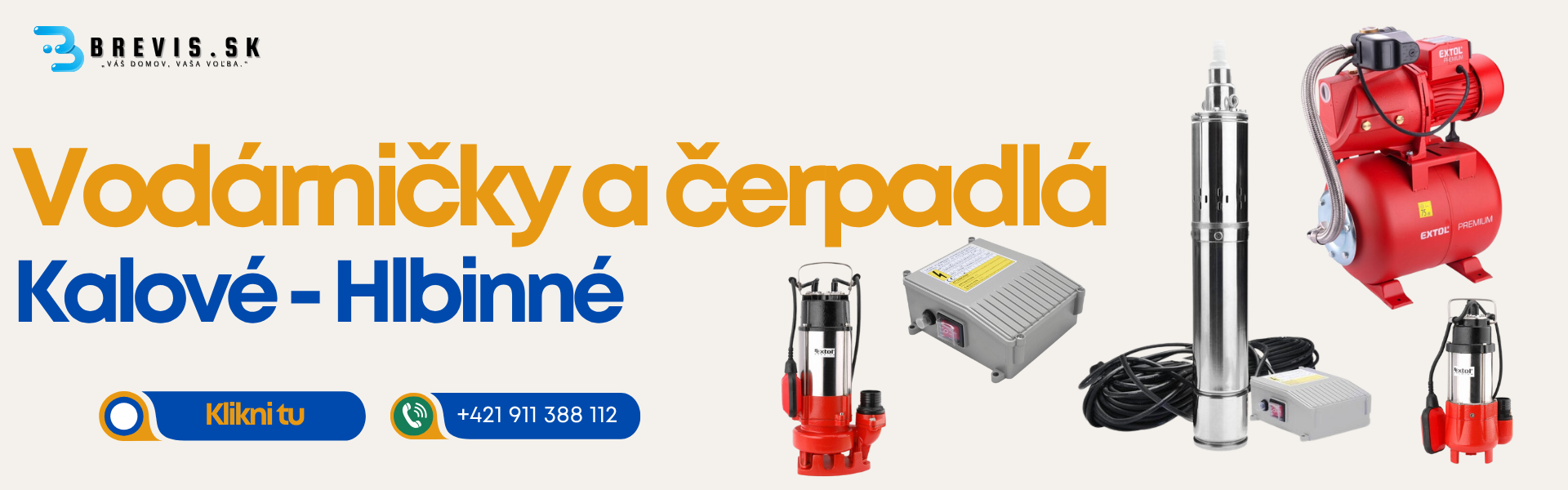 Vodárničky a čepadlá extol premium