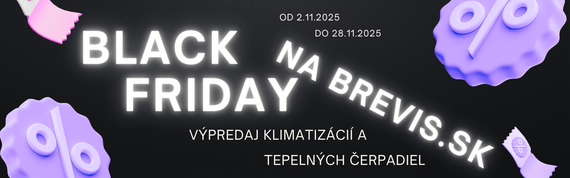 Výpredaj klimatizácií a tepľnýxh čerpadiel na brevis.sk, Black friday na tepeľné čerpadlá a klimatizácie Kaisai