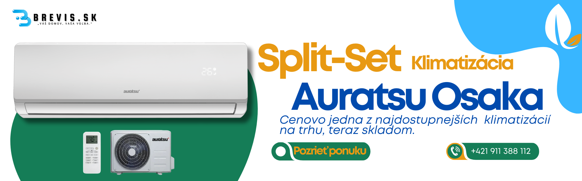 Klimatizácia Auratsu Osaka