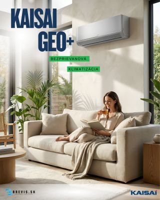 Úplná novinka KAISAI GEO+ (Breezeless) — naša nová vlajková loď v nástenných klimatizáciách. A teraz to najdôležitejšie:...