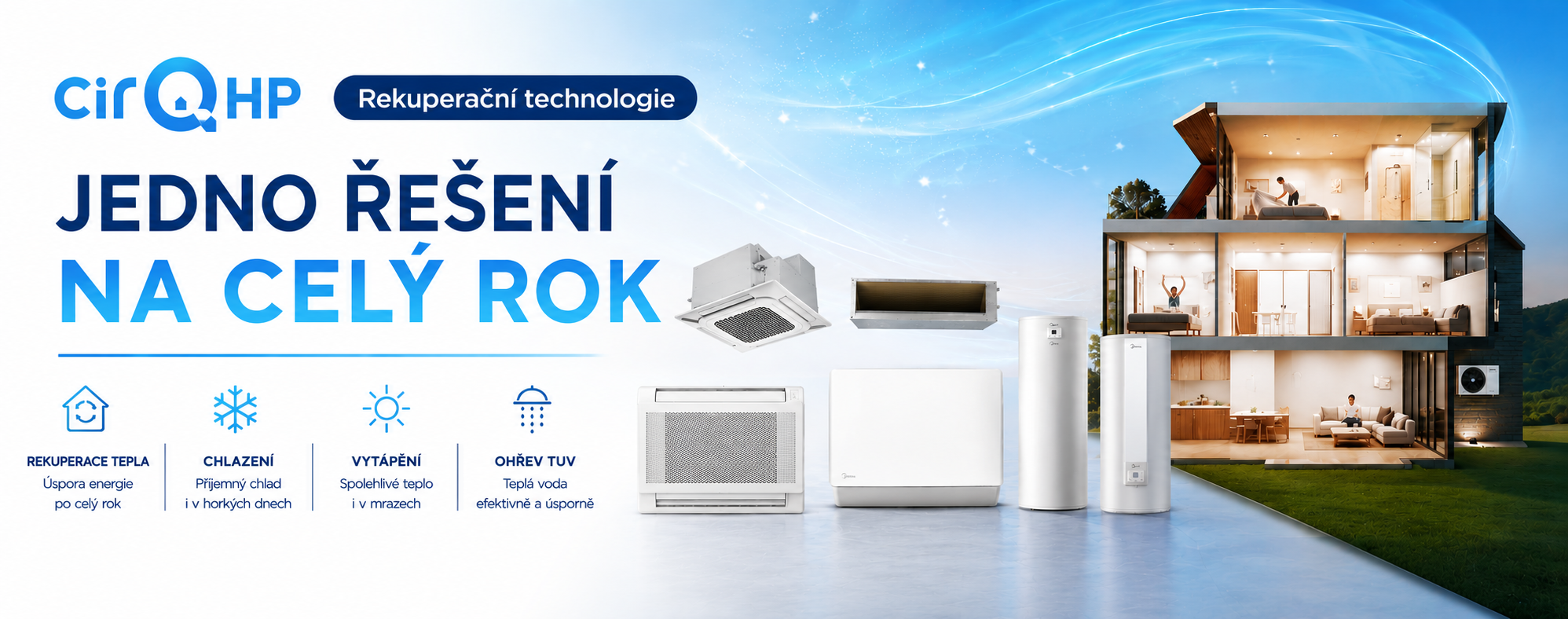 CirqHP - Rekuperační technologie