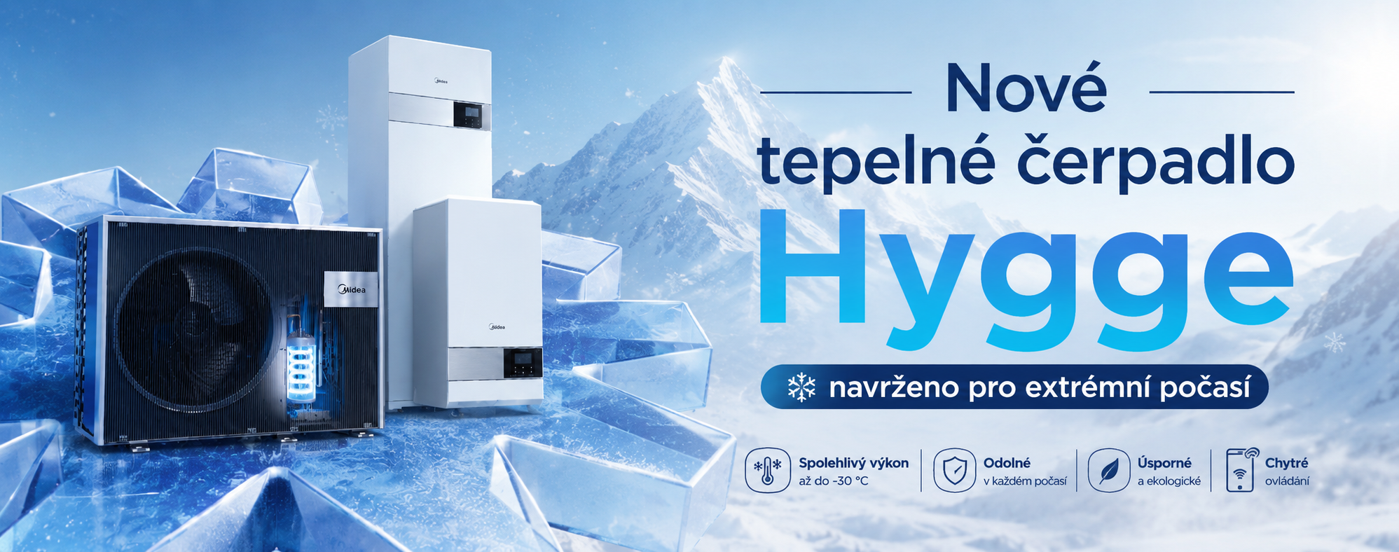 Nové tepelné čerpadlo Hygge