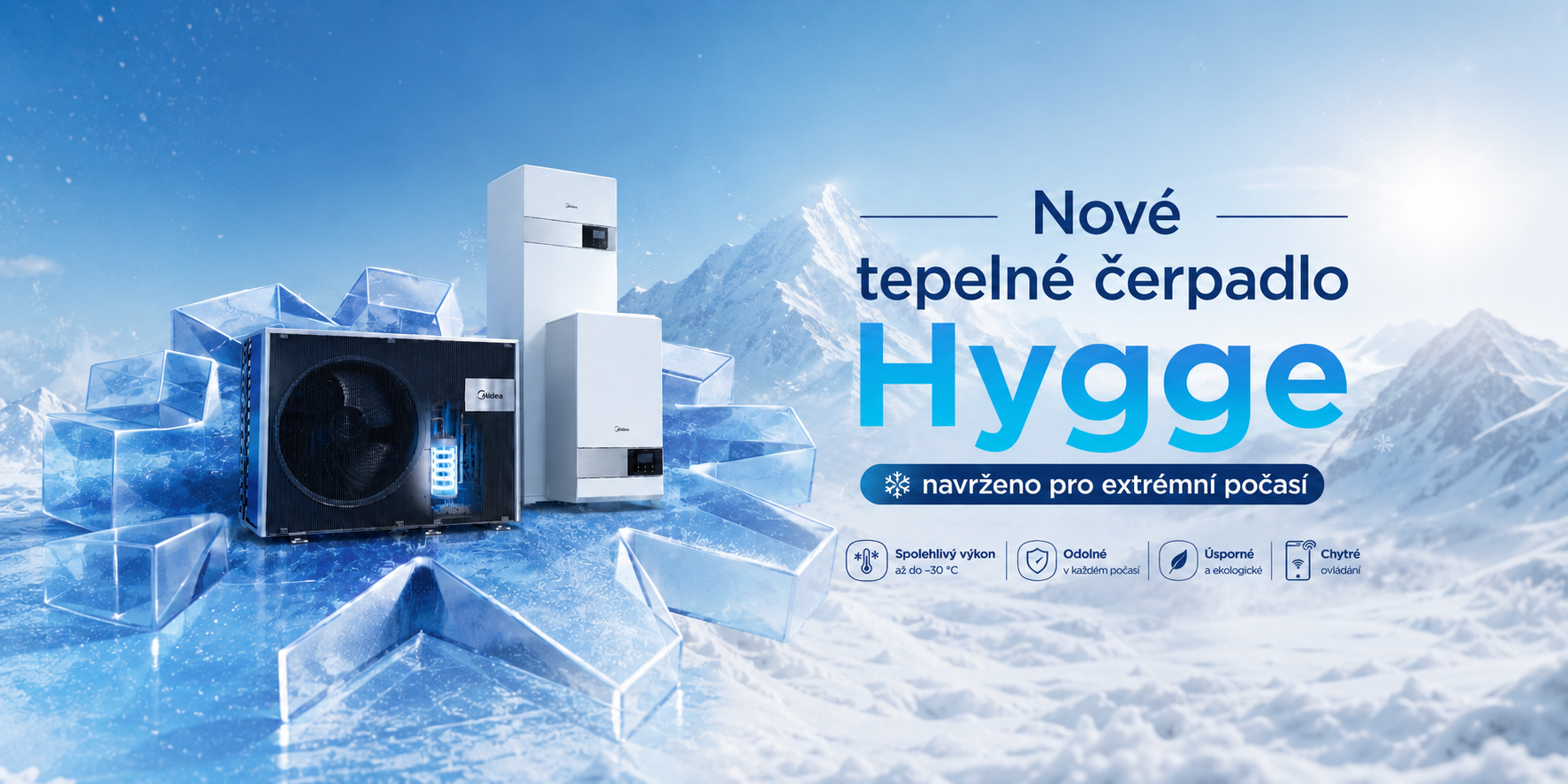 Nové tepelné čerpadlo Hygge
