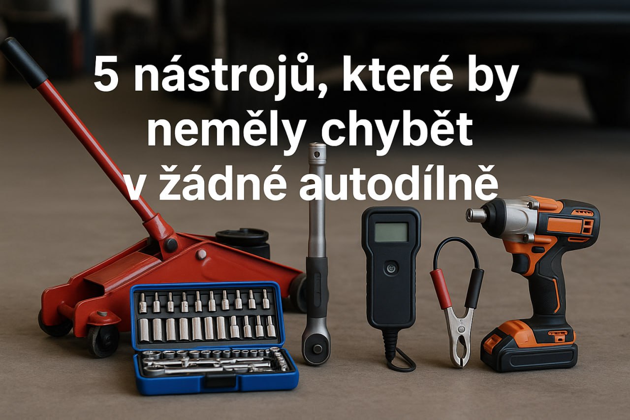 5 nástrojů, které musí mít každá správná autodílna