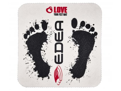 Edea Love Your Feet Mat White 1