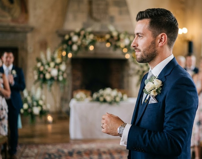Pánský svatební dress code – Jak sladit ženicha s doplňky nevěsty