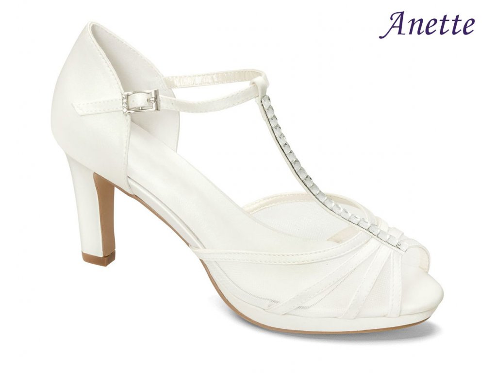 Svatební boty ANETTE - IVORY