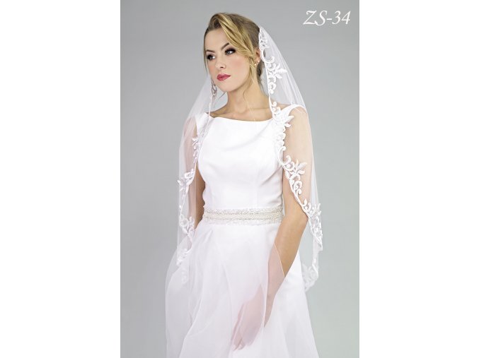ZS-34 svatební závoj