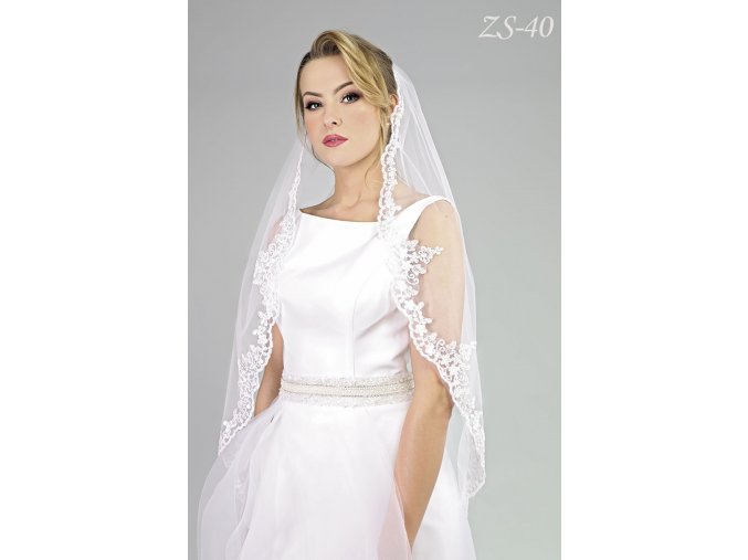 ZS-40 svatební závoj