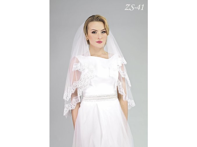 ZS-41 svatební závoj