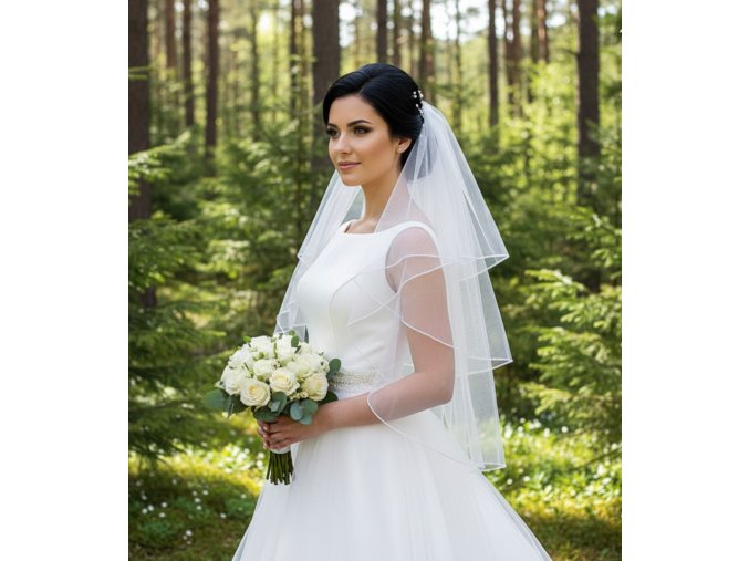 ZS-184 svatební závoj