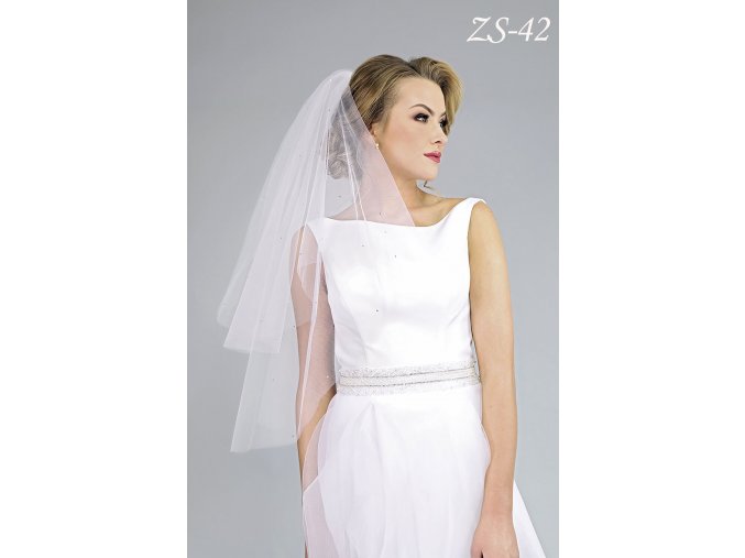 ZS-42 svatební závoj