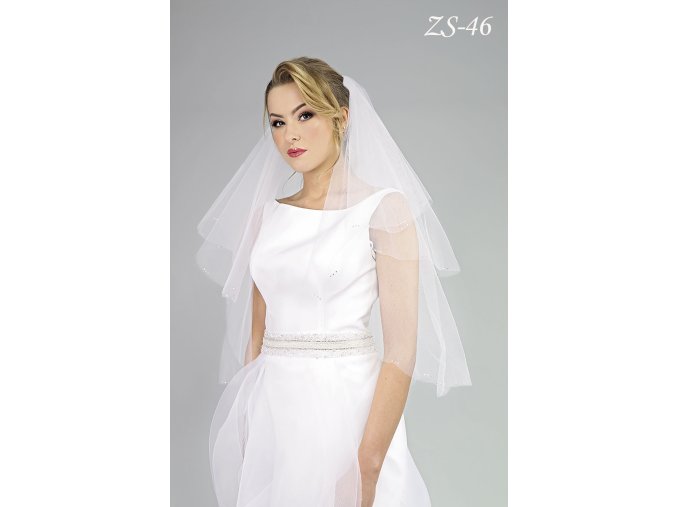 ZS-46 svatební závoj