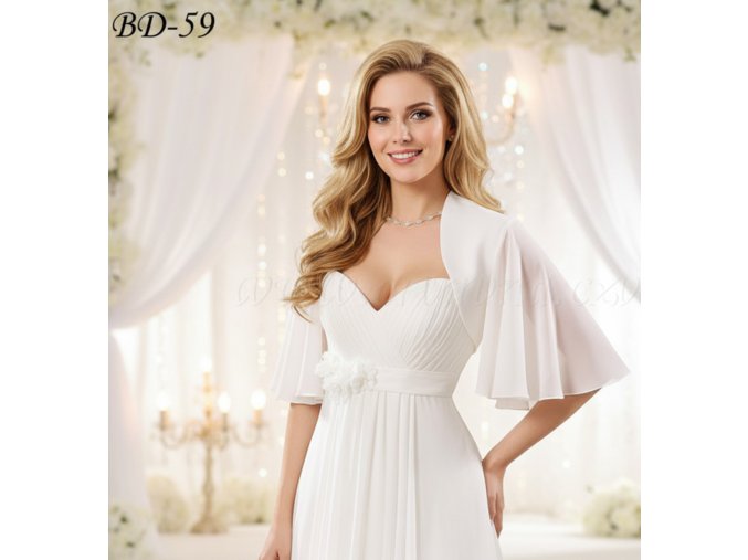 BD-59 svatební bolerko
