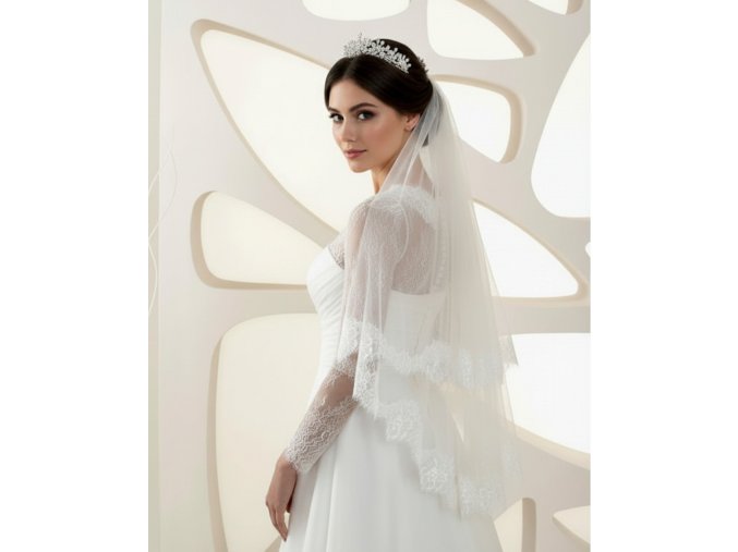 ZD-45L závoj pro nevěstu