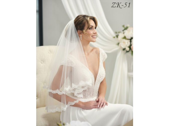 ZK-51 závoj pro nevěstu