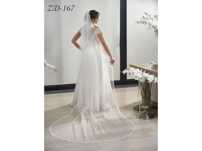 ZD-167 svatební závoj