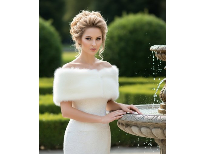 BD-30 svatební pelerína