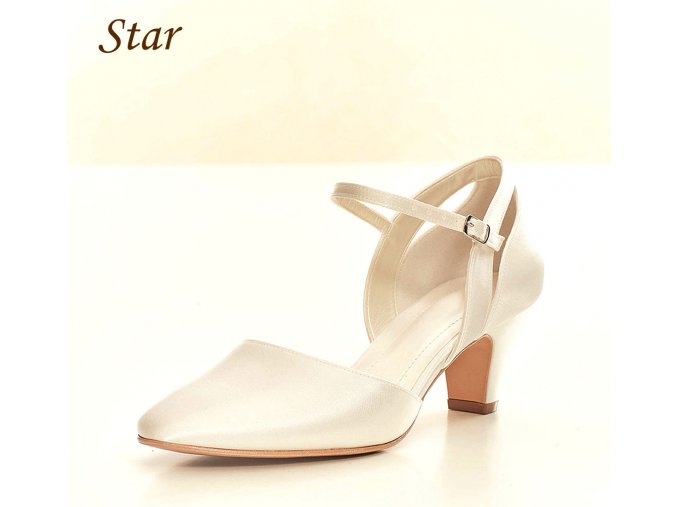 Star pohodlné svatební boty