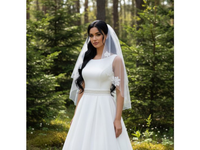 ZS-01 svatební závoj