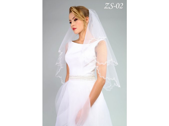 ZS-02 svatební závoj