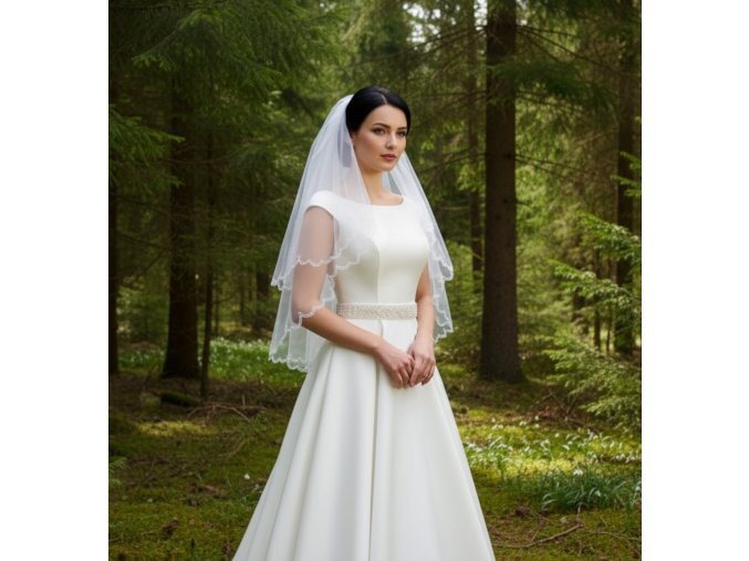 ZS-02 svatební závoj