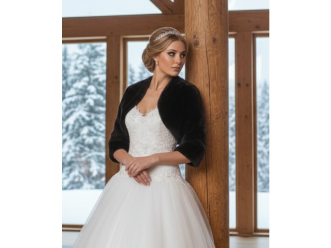 BF-45 černý kožíšek