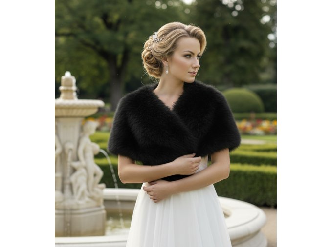 BS-01 šál na večerní šaty