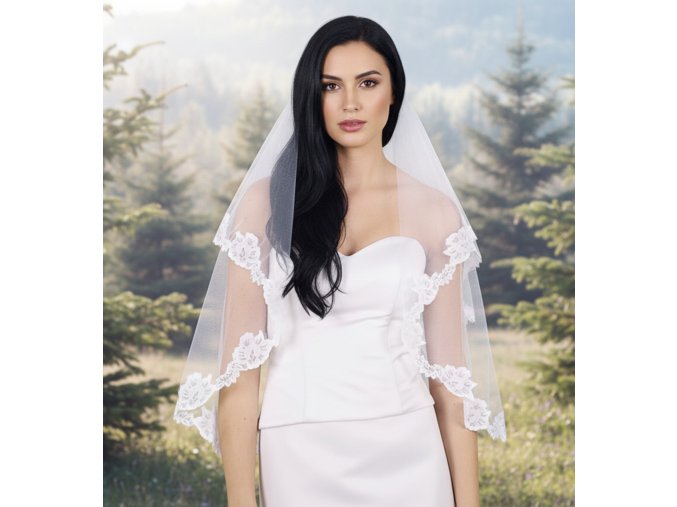 ZS-74 svatební závoj