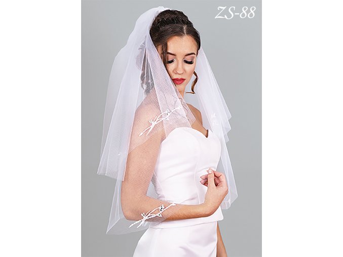 ZS-88 svatební závoj