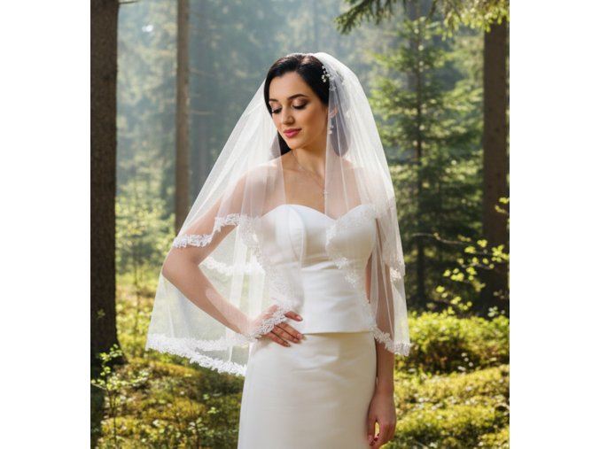 ZS-227 svatební závoj