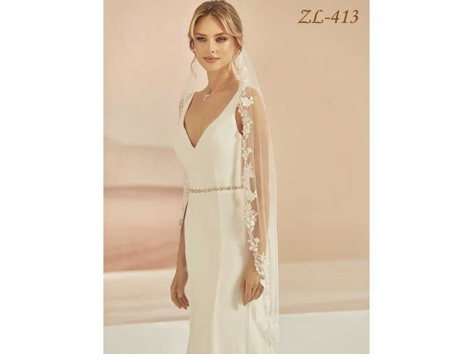 ZL-413 svatební závoj