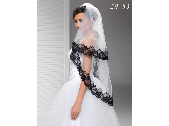 ZF-53 svatební závoj