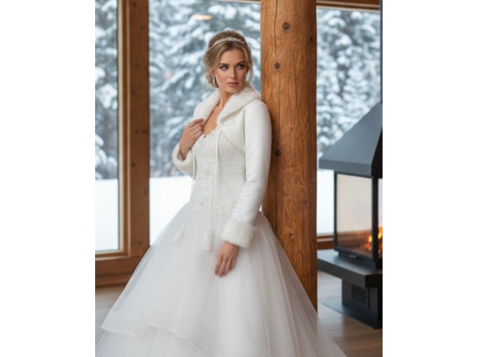 BF-87 svatební kožíšek