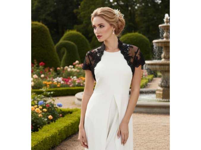 BD-105 bolerko k šatům