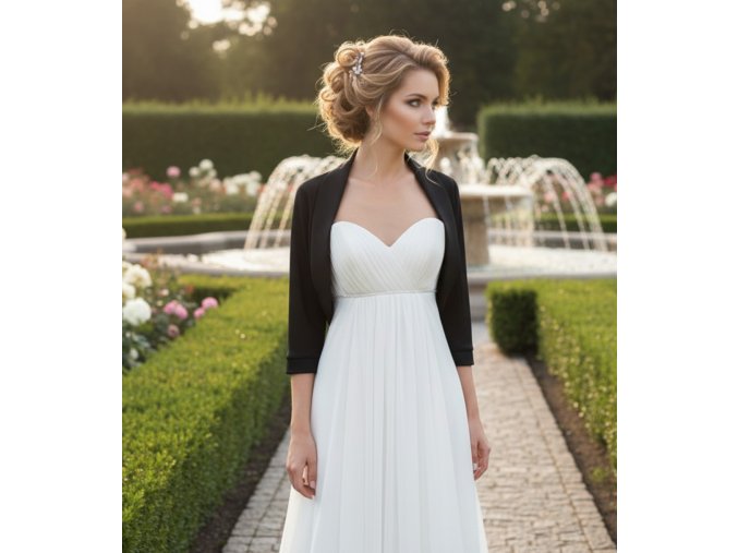 BD-12 bolerko k šatům