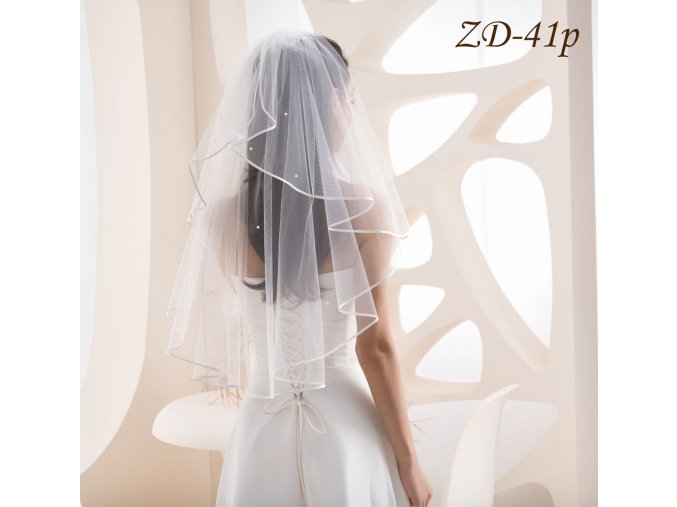 ZD-41P svatební závoj