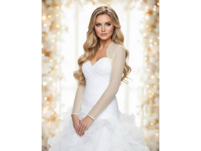 BF-99 bolerko na svatební šaty