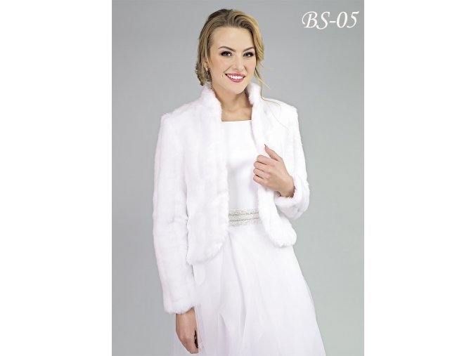 BS-05 bílý kožíšek