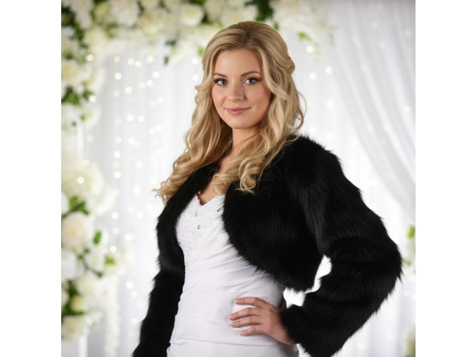 BS-10 černý kožíšek