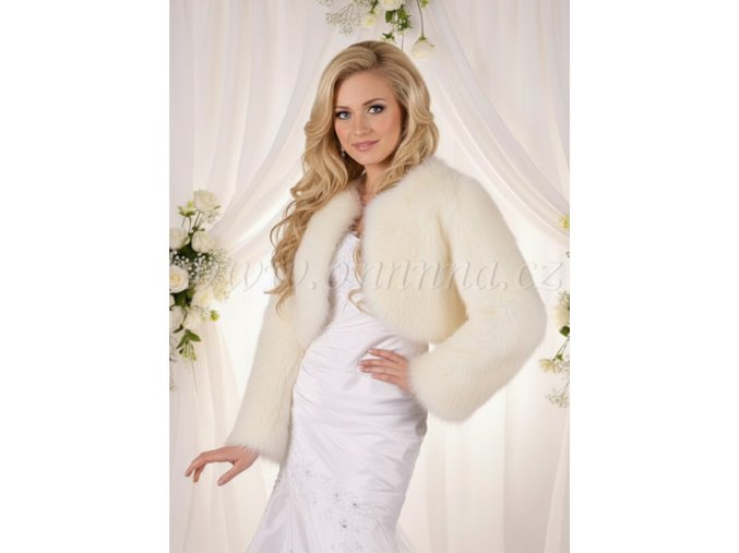 BS-10 svatební kožíšek