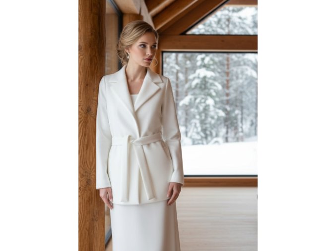 BF-236 bílý kabát