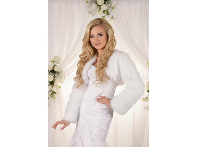 BS-10 bílý kožíšek