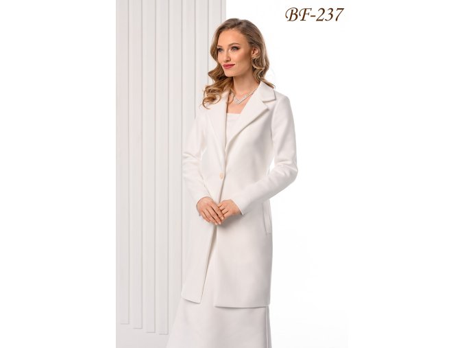 BF-237 bílý kabát