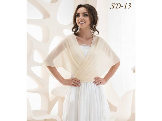 SD-13 svatební šál přes ramena