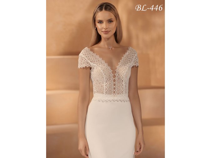BL-446 krajkový top na svatbu