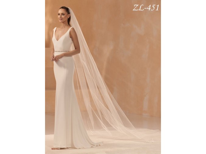 ZL-451 svatební závoj