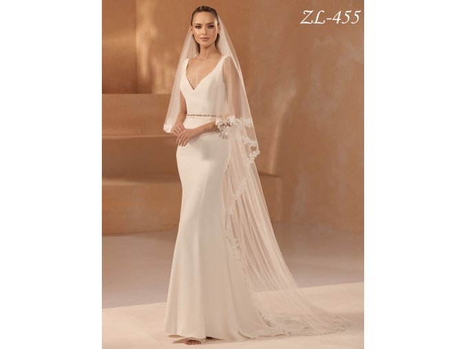ZL-455 svatební závoj