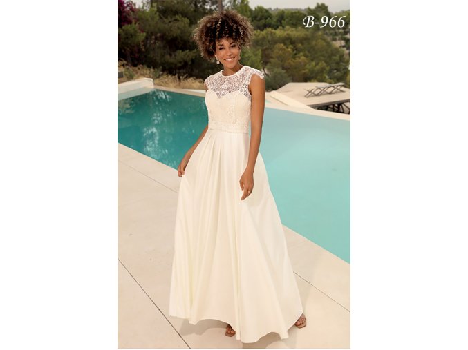 B-966 krajkový top na svatbu